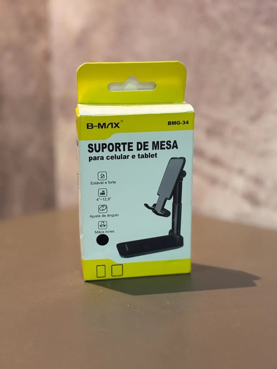 Suporte de Mesa para Celular e Tablet B-Max (modelo BMG-34)