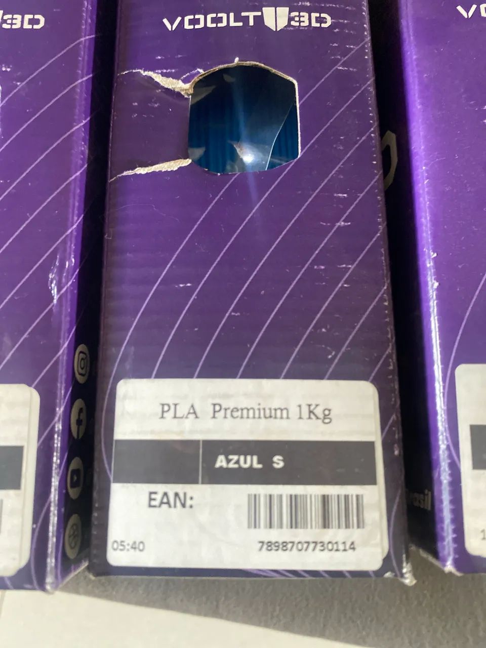 5 filamentos 3d pelo preço de 4  - Foto 5