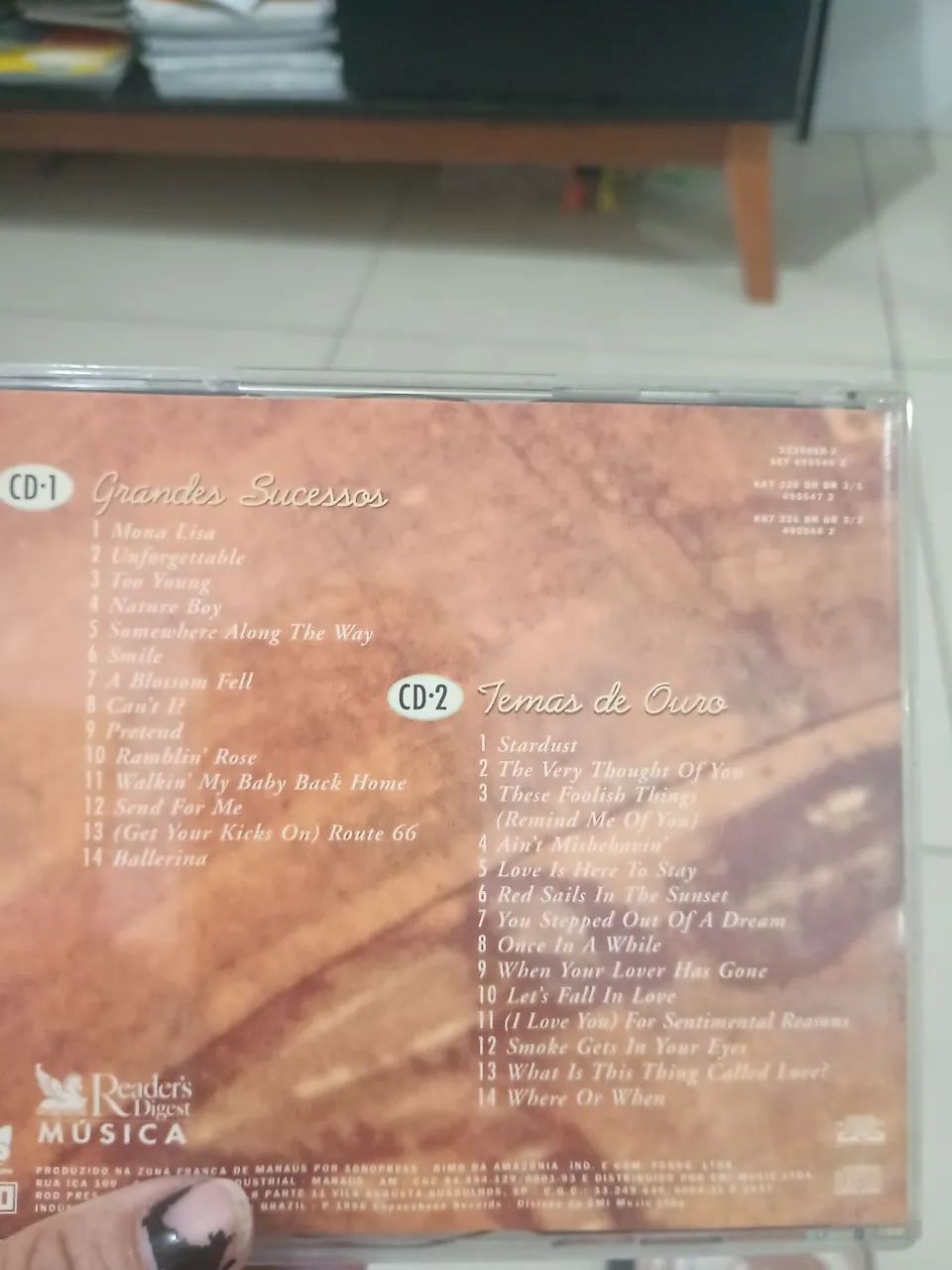 Coleção de cds Nat King Cole (5 cds) - Foto 3