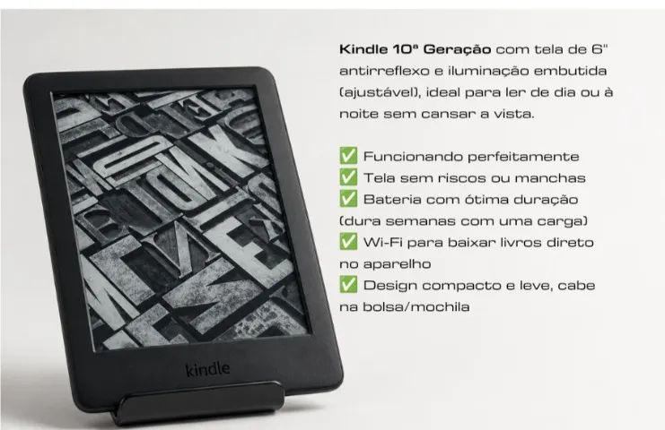 Kindle 10 geracao