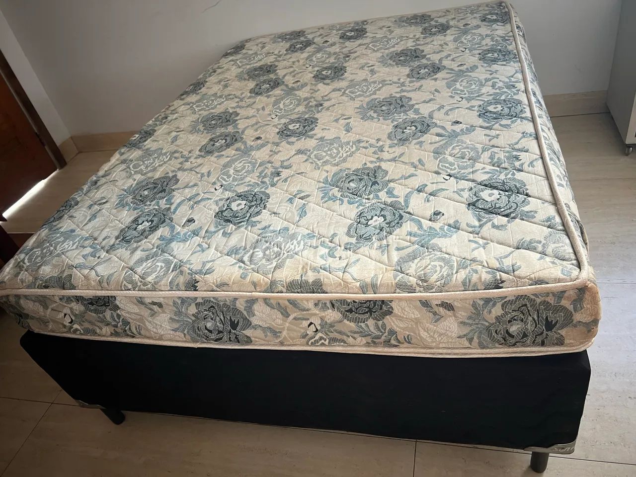 BOX + COLCHÃO CASAL ESPUMA DUPLA  *48 - Foto 5