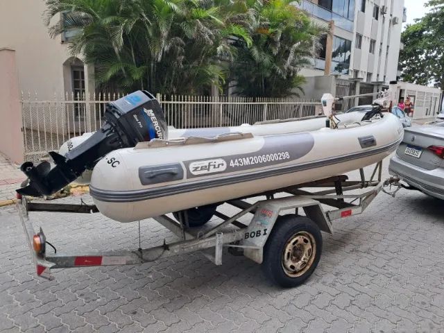 BOTE ZEFIR GOLD F360 - MERCURY SEA PRO 25HP - PHANTOM 54lb - Foto 4