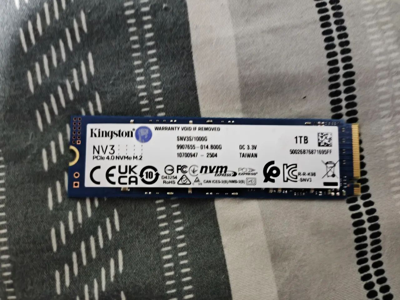 Kit placa de vídeo, memória ram e ssd - Foto 4