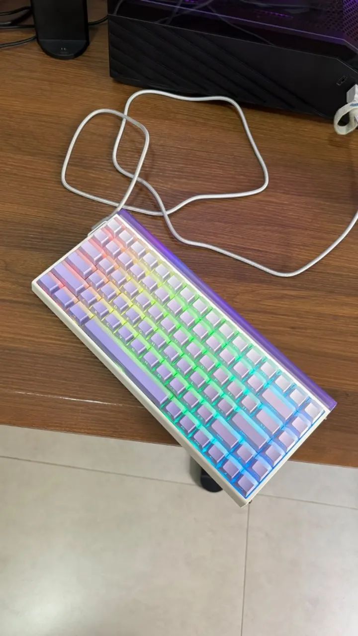 Teclado Magnético Aula Hero 84HE Purple Gradient