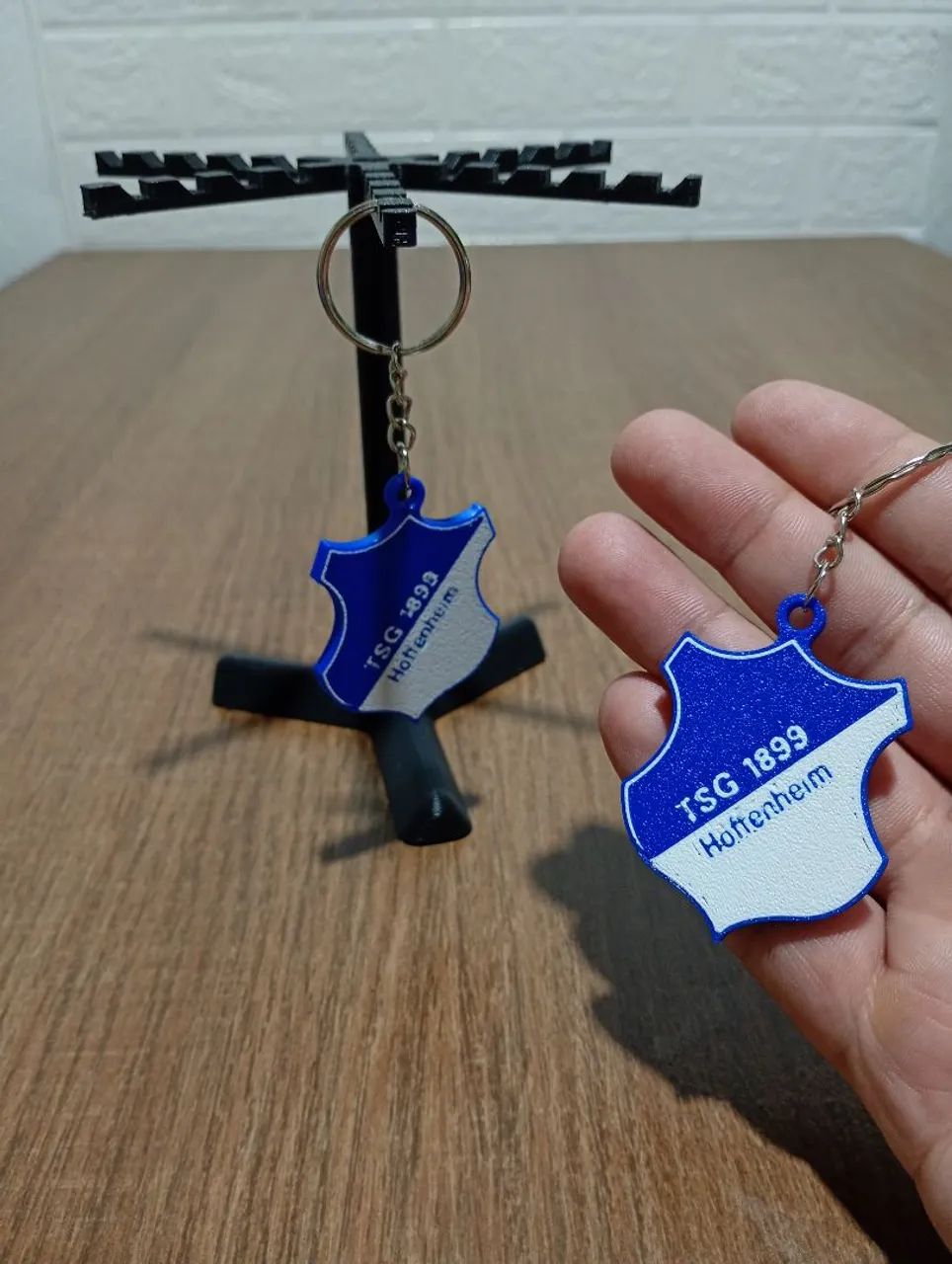 Kit com 2 chaveiros do TSG HOFFENHEIM - Foto 4