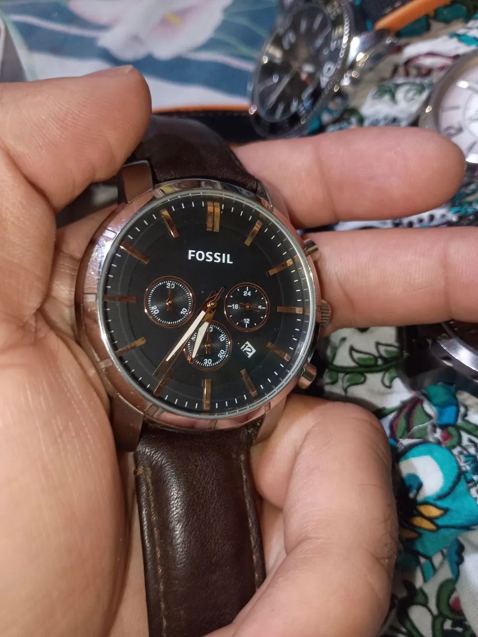Relógio fossil BQ1525 masculino  - Foto 5