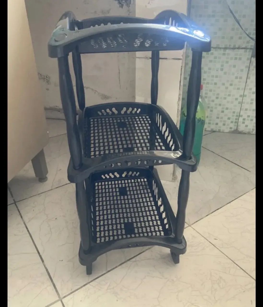 Multi-purpose Floor-standing Fruit Bowl