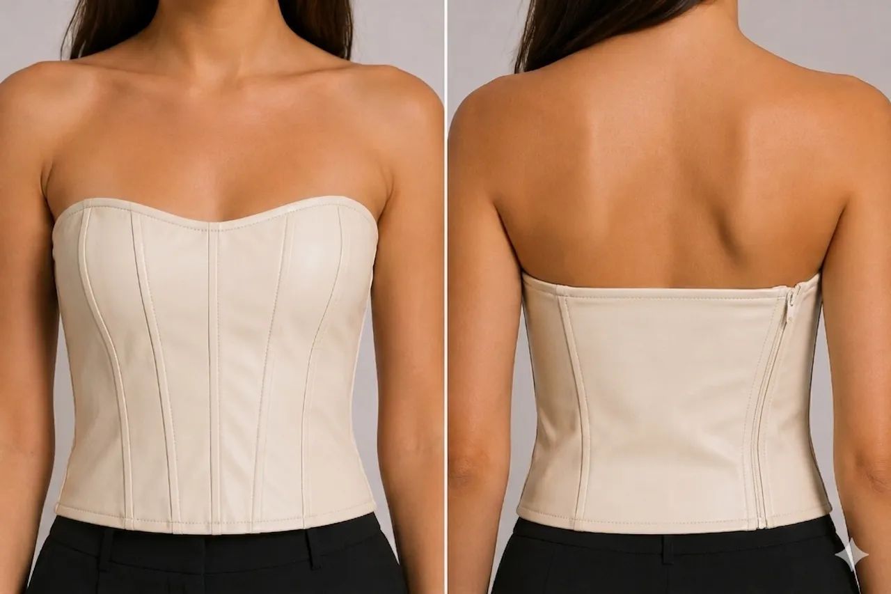 Cropped creme 