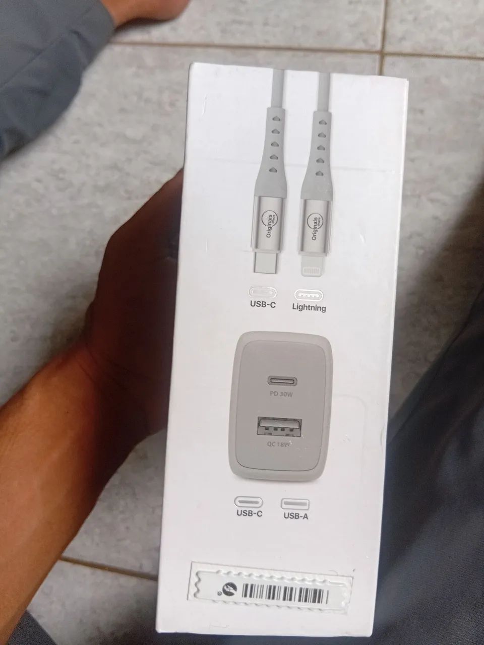 Kit Viagem iPlace iPhone 30W Original - Cabo e Carregador Lightning - Foto 2