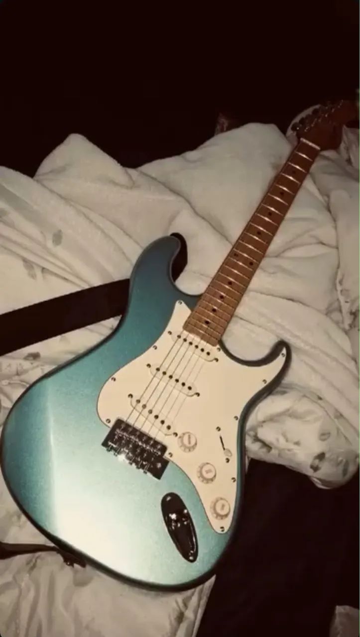 Guitarra Tagima 530 azul - Foto 3
