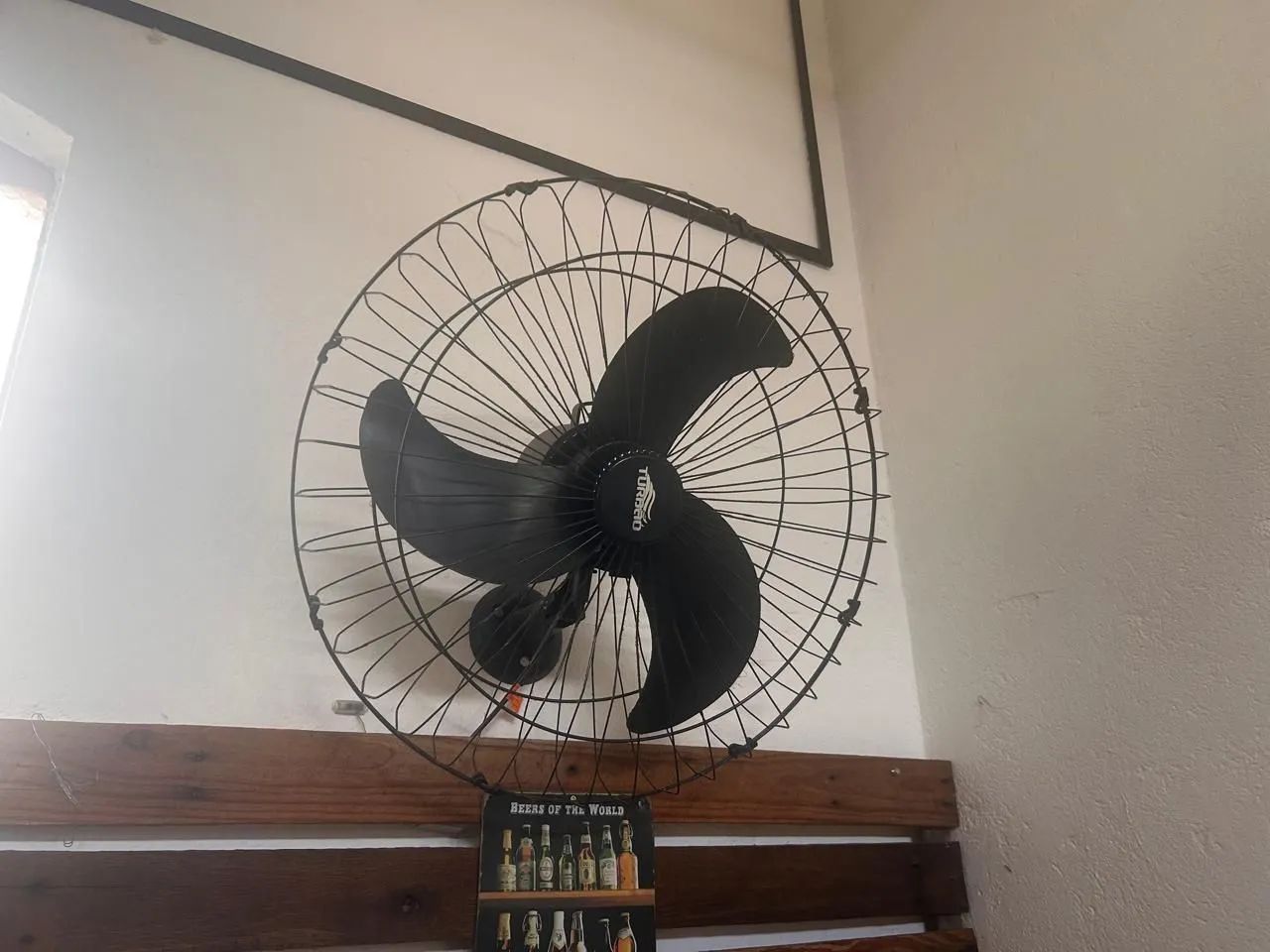 Ventilador de parede turbo