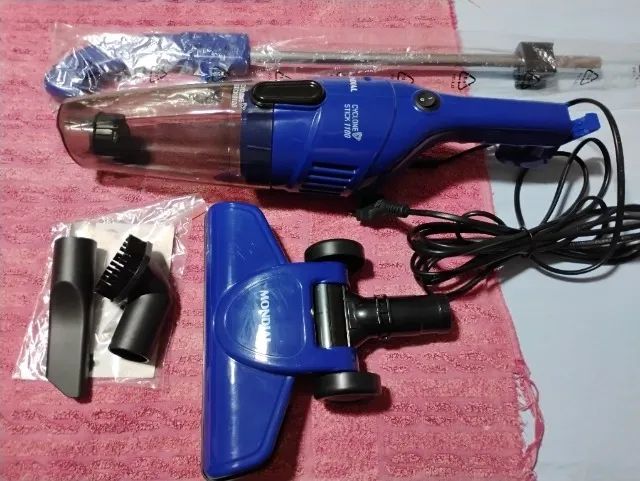 Aspirador de pó mondial azul 1100W na cx. 220 volts. - Foto 2