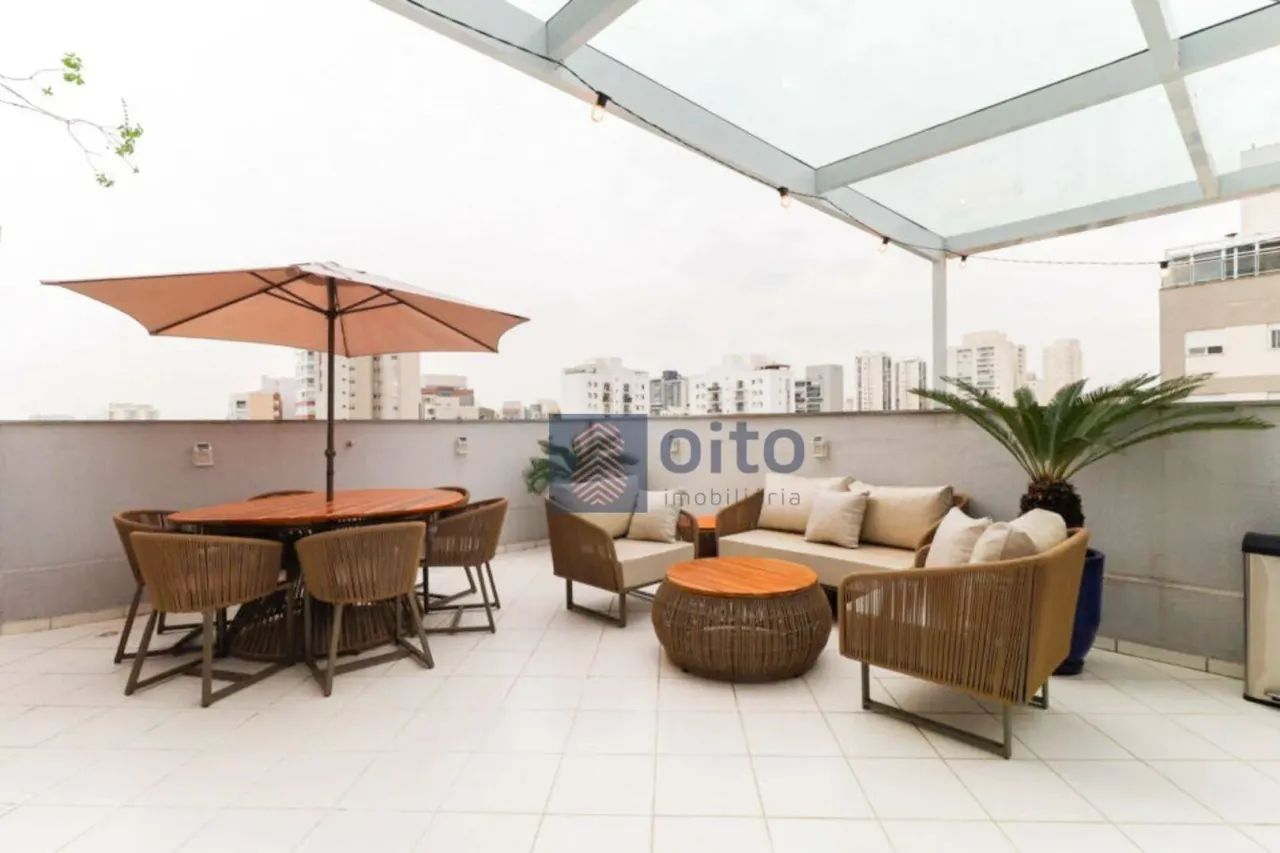 Linda cobertura na Vila Romana