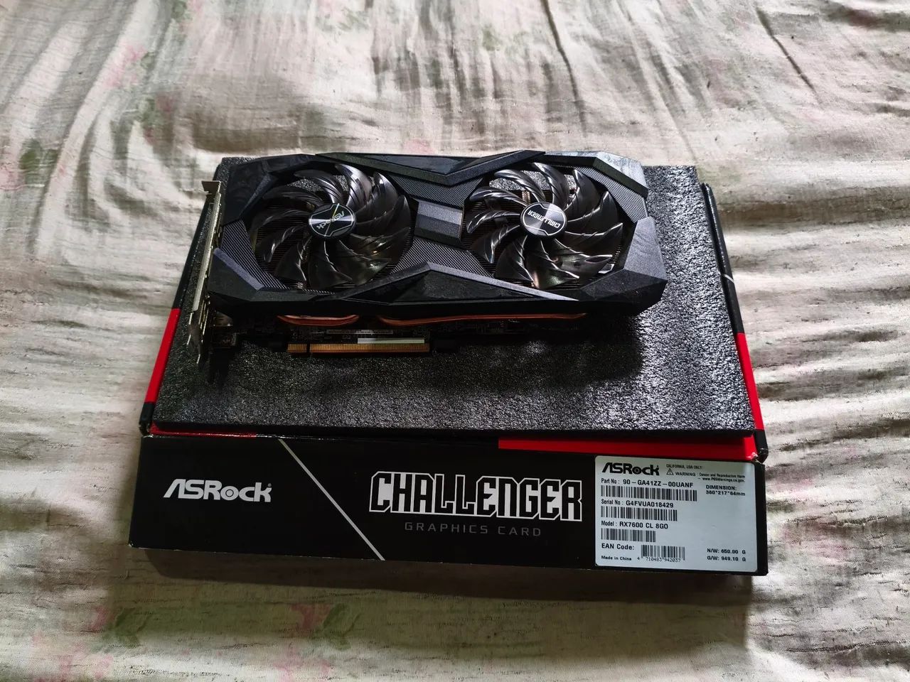 AMD RX 7600 8G 