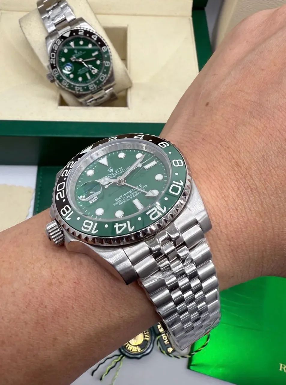 Relógio GMT Master II Sprite Automático super premium - Foto 3