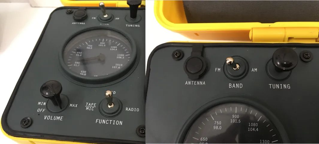 Boombox WPSS-1A Estilo Jeep Militar AM/FM CD Cassete