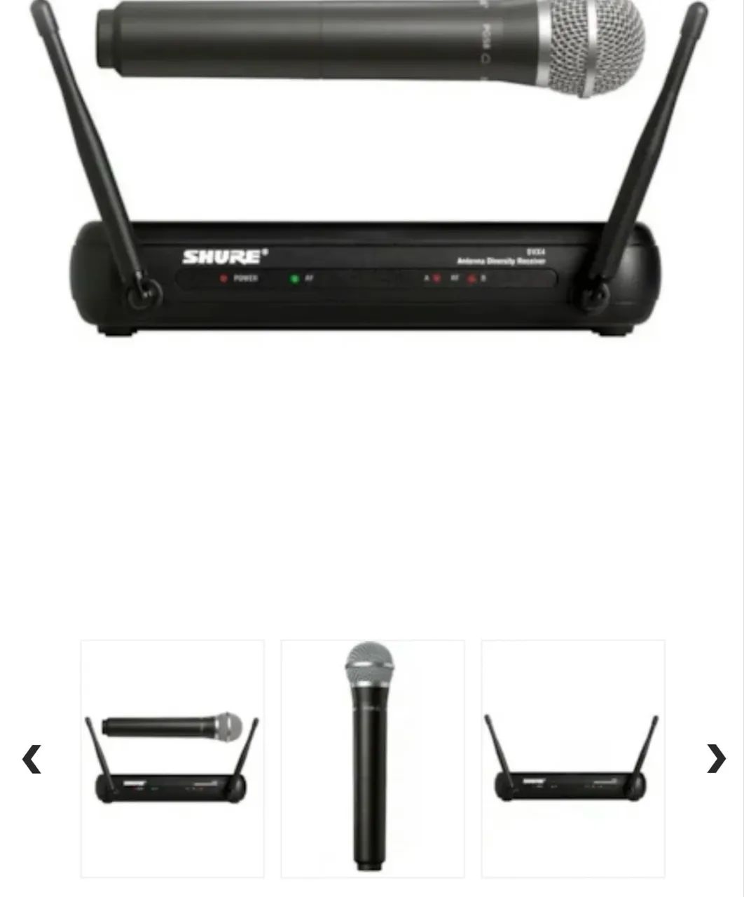 Microfone SHURE PG58 - Foto 2