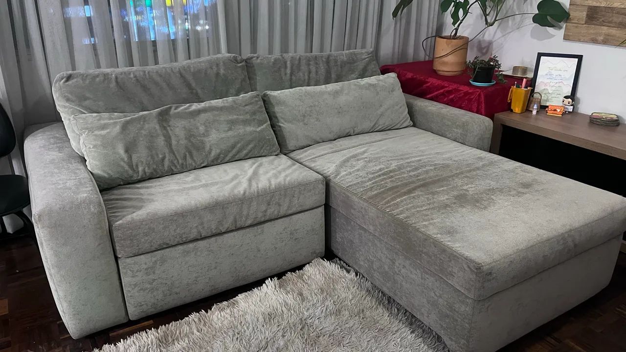 Sofá 2 lugares, módulos reclináveis. Extra confortável 