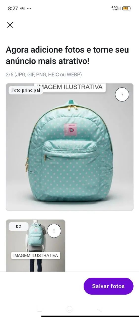 Mochila BadCat Novinha! - Foto 2