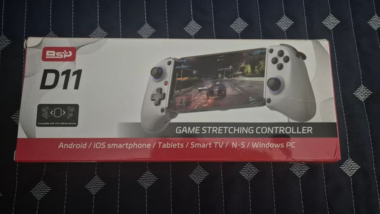 Controle Bluetooth BSP D11 Esticavel - Android, iOS, Switch, PC