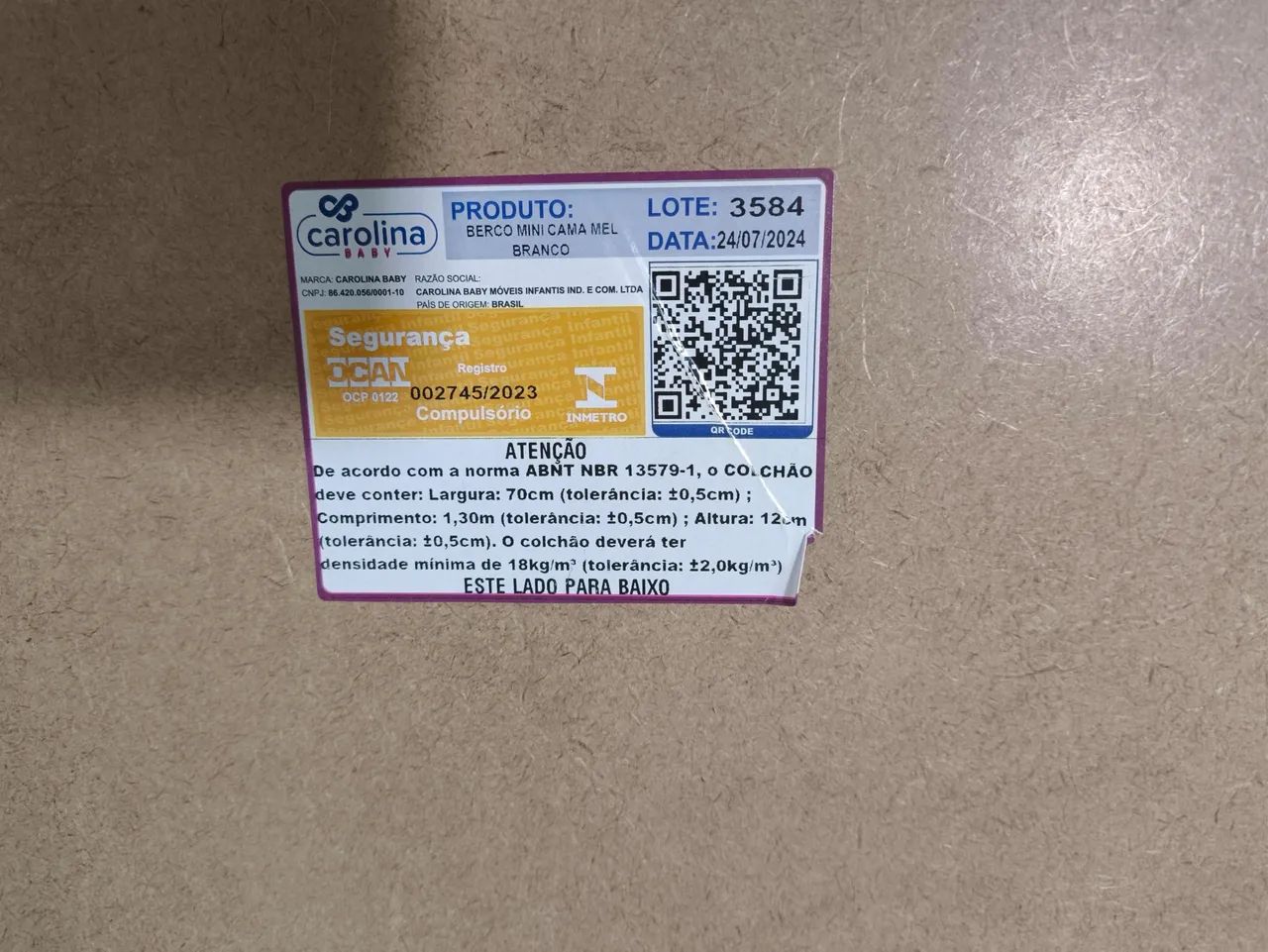 Berço 3 em 1 com colchão  - Foto 2
