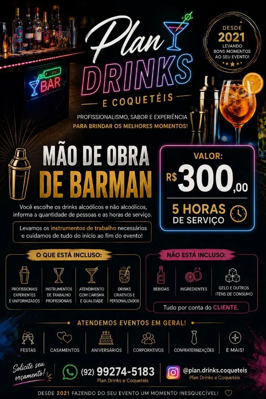 Barman / bartender