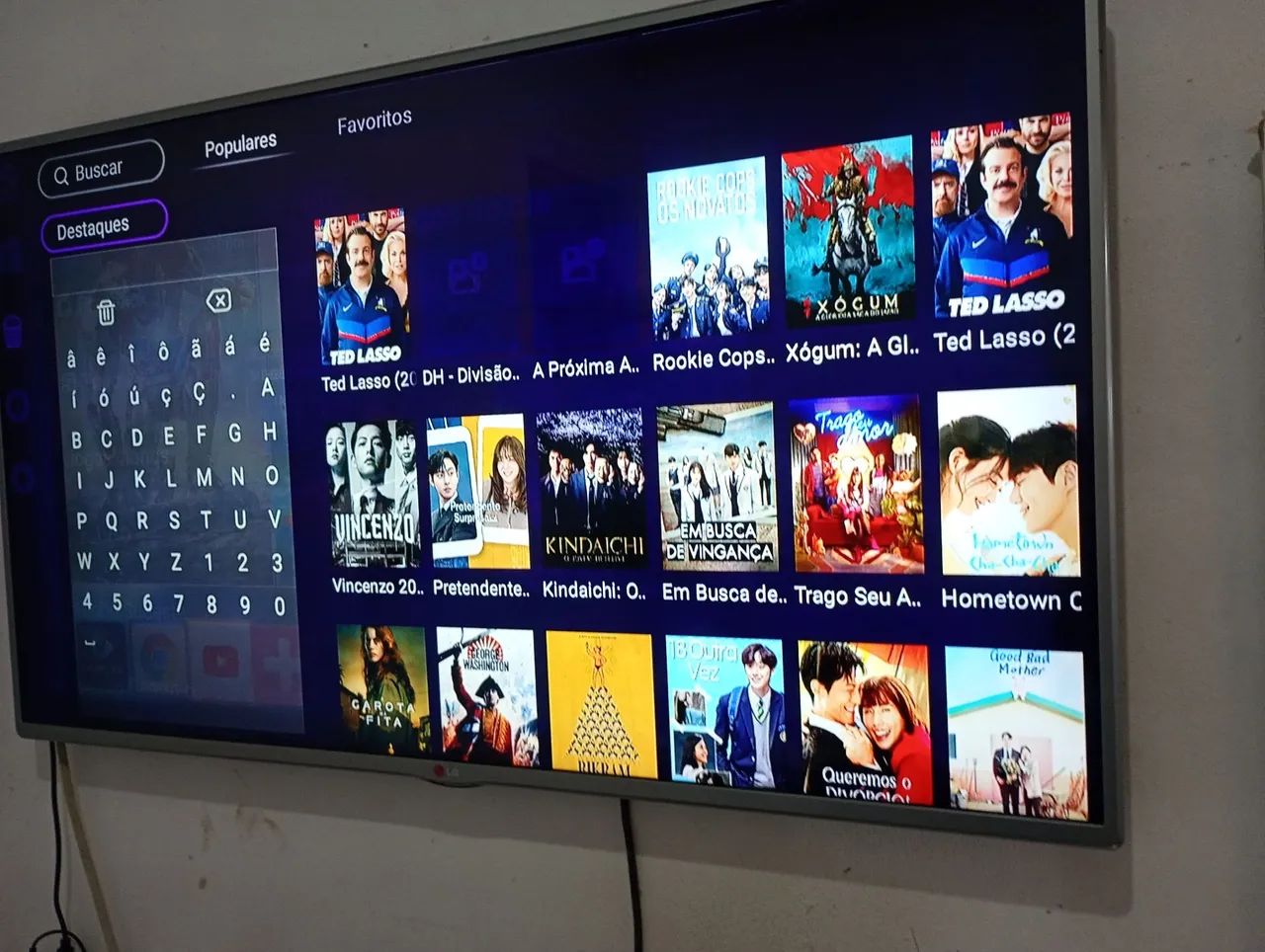 TV 48 POLEGADAS, NÃO E SMART, FUNCIONA COM O APARELHO TV BOX. MARCA LG. - Foto 3
