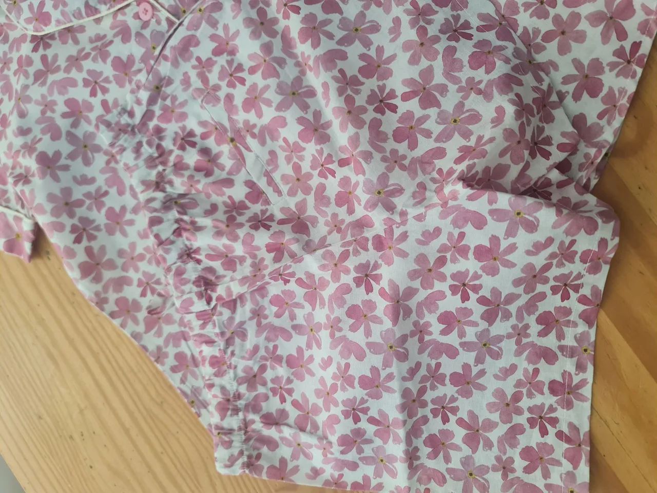 pijama curto floral rosa another room 38/40 - Foto 4