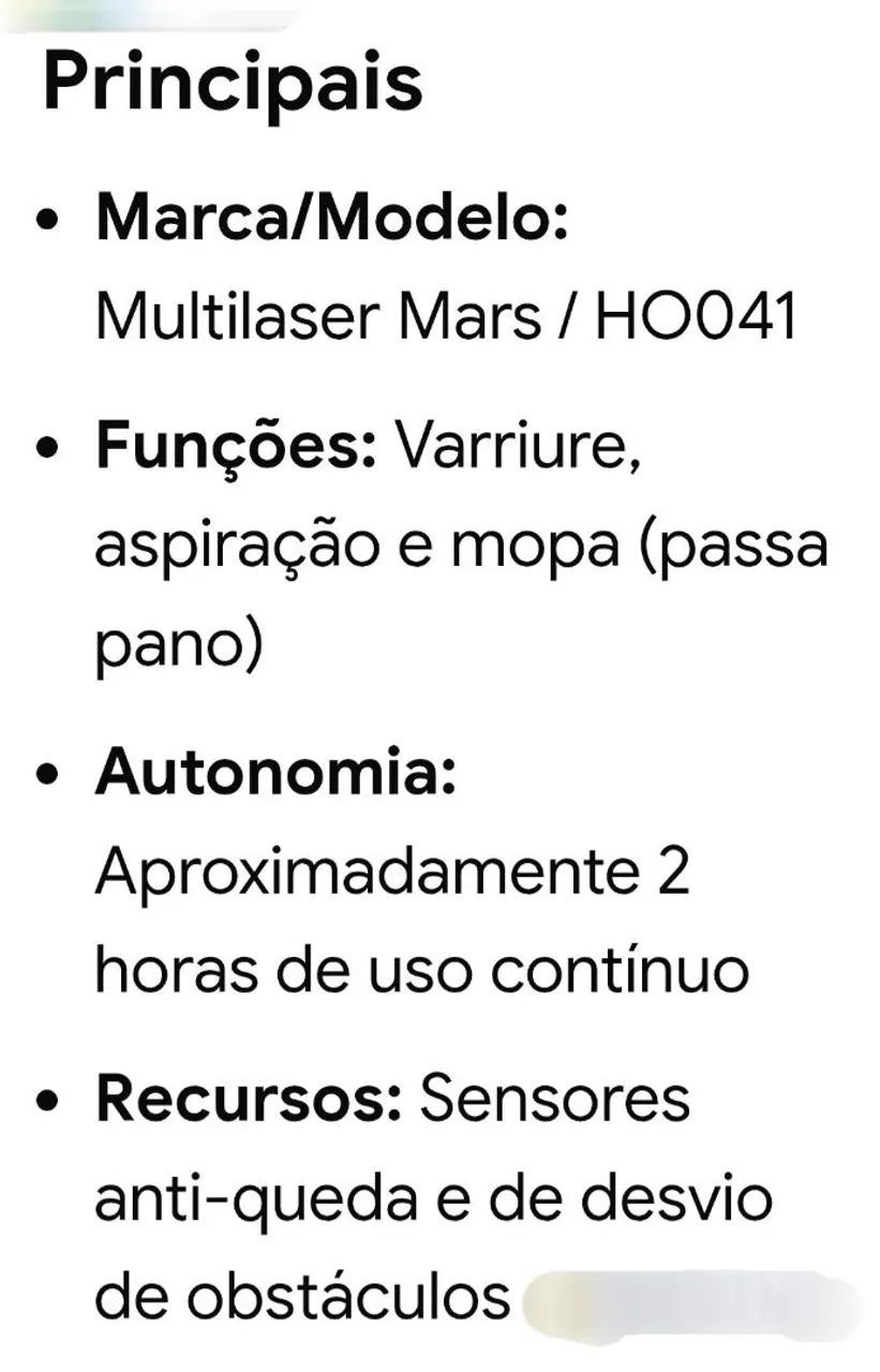 ASPIRADOR ROBÔ MULTILASER - Foto 3