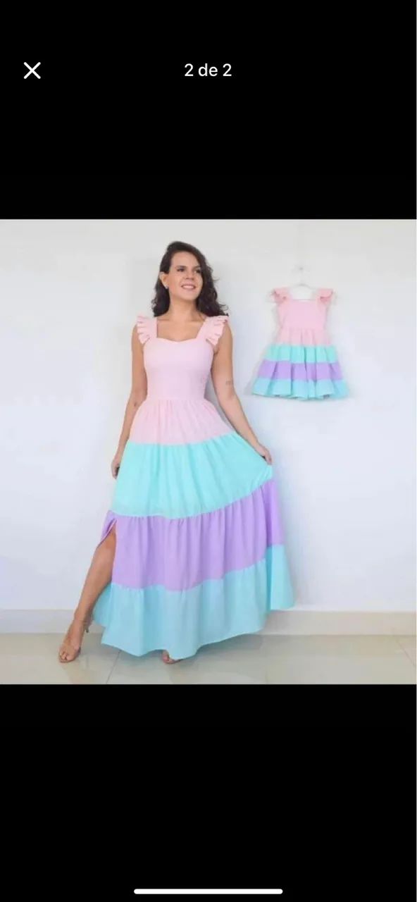 Vestidos mãe e filha