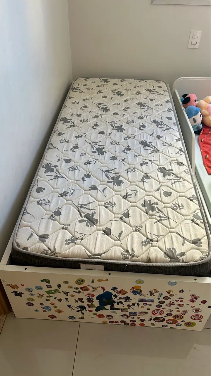 Cama e colchão solteiro - Foto 3