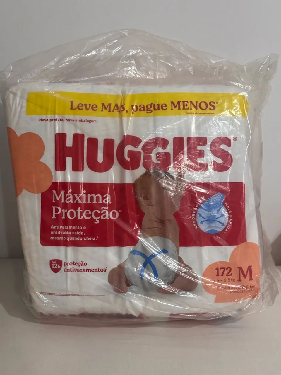 FRALDA M - HUGGIES MÁX. PROTEÇÃO - Foto 3
