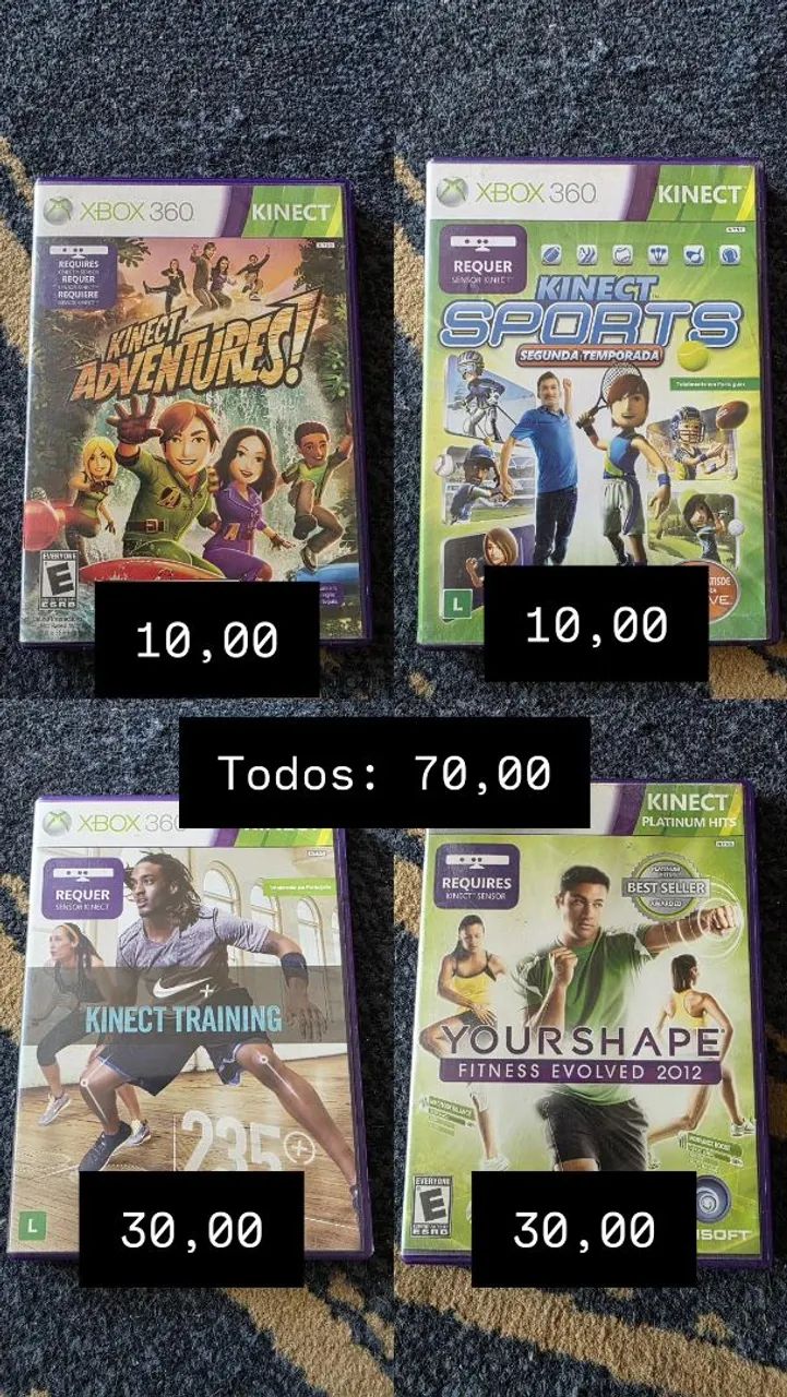 Jogos Xbox 360 - Jogos de Vídeo Game - Presidente Kennedy