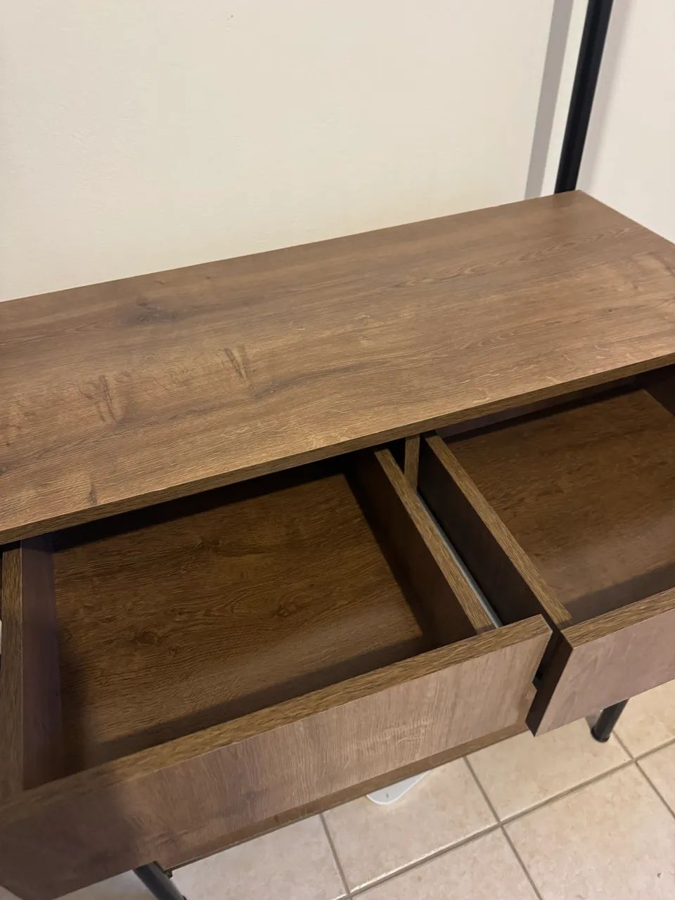 Closet aberto / arara com gavetas e prateleiras - Foto 2