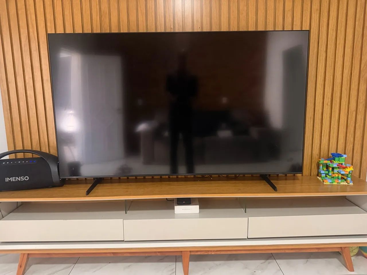 Tv Samsung 75? modelo DU7700 com tela quebrada!  - Foto 3