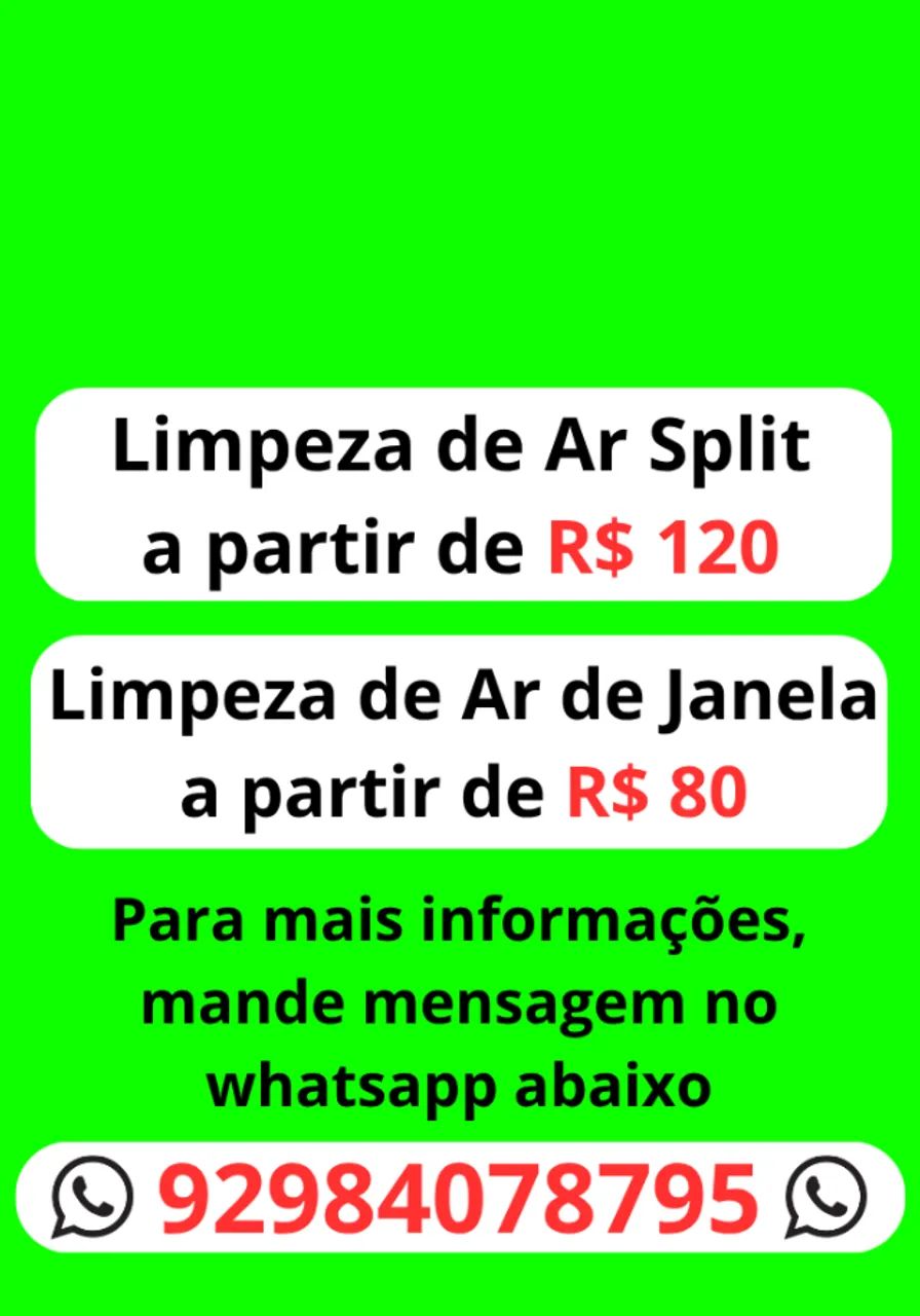 Limpeza de ar condicionado