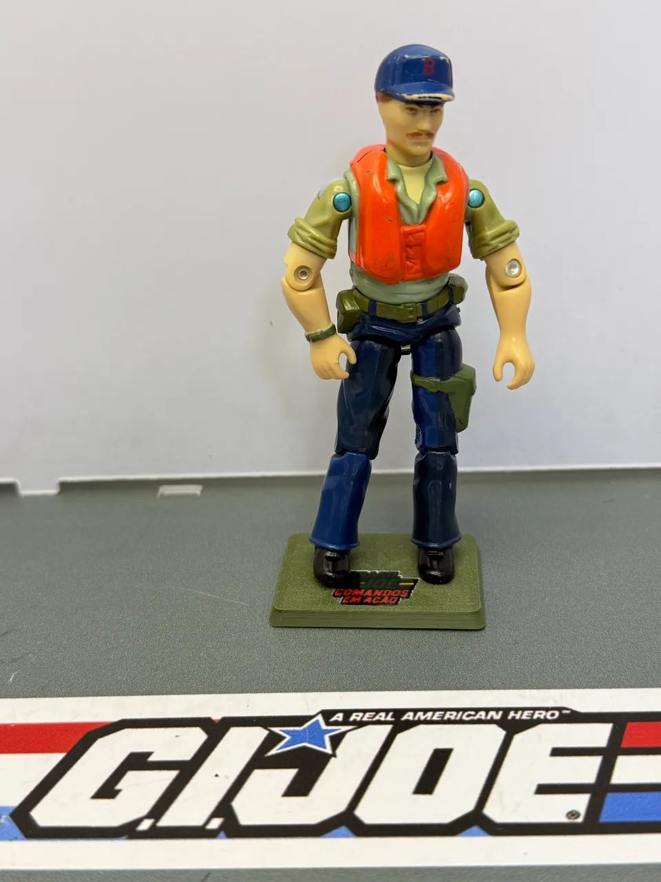 GI Joe Cutter Hovercraft Pilot - 1984 - Comandos em ação ,