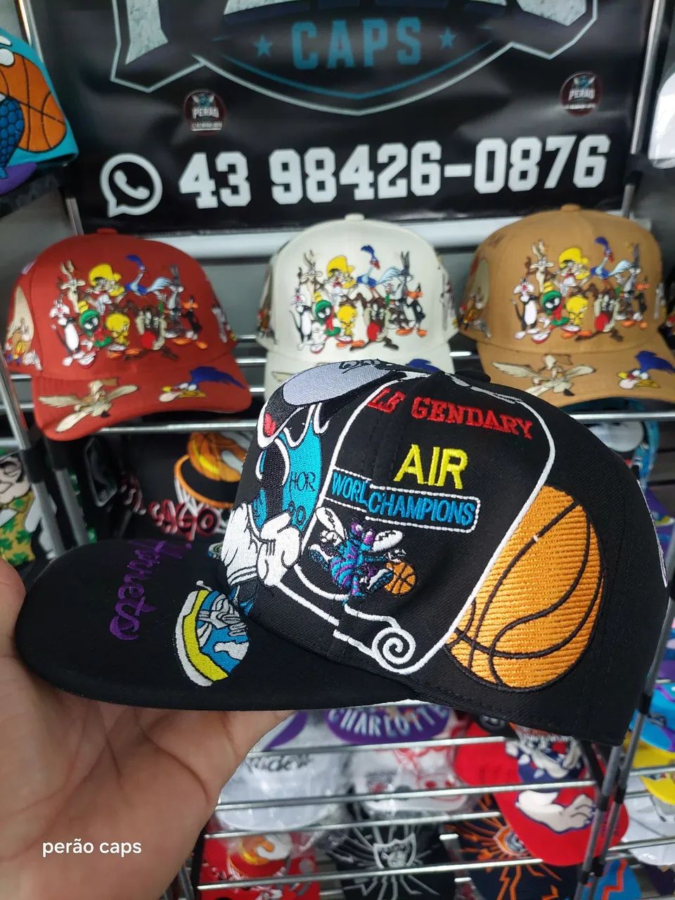 Boné Mickey charlotte hornets  - Foto 2