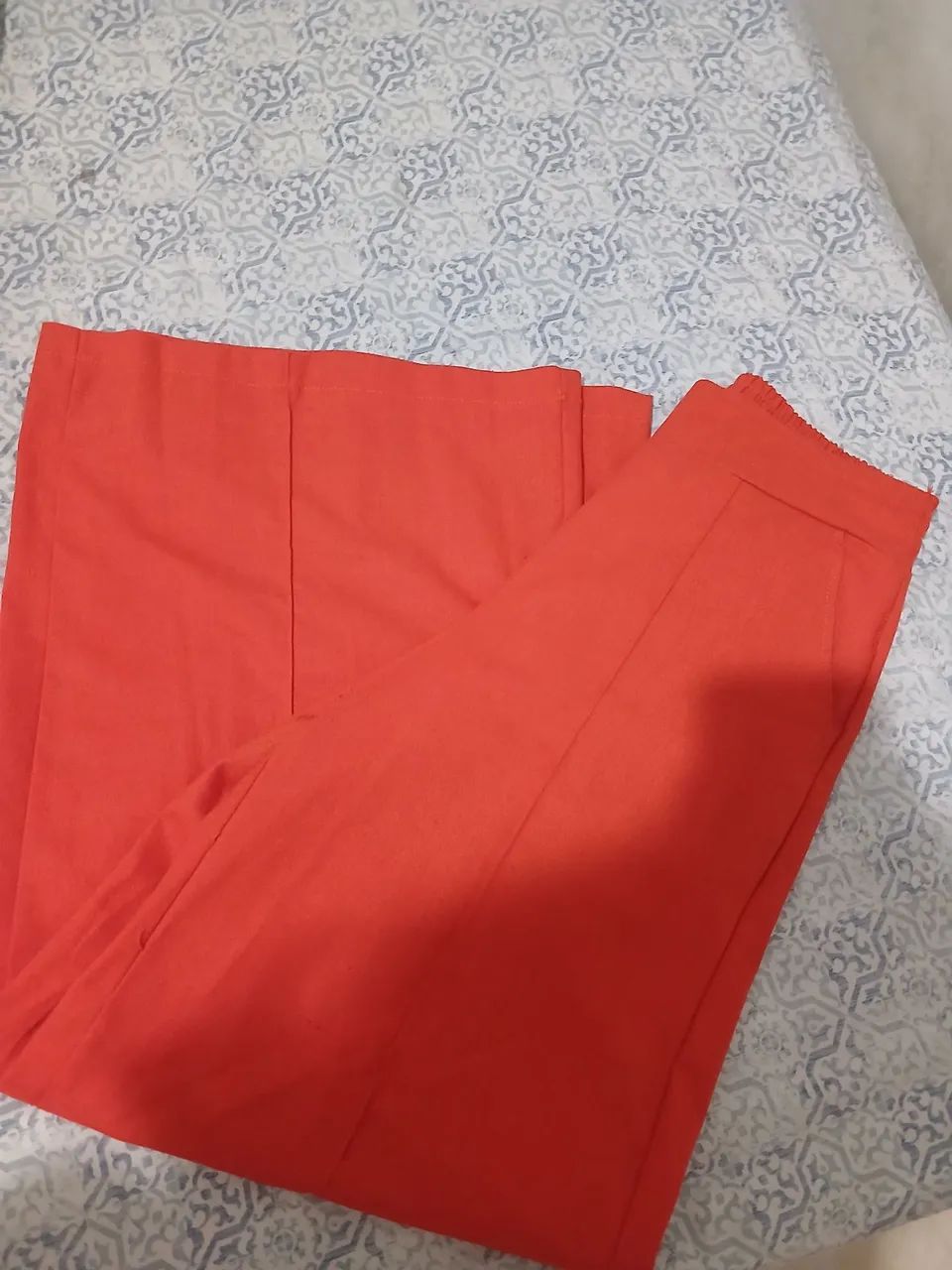 Calça pantalona laranja  - Foto 3