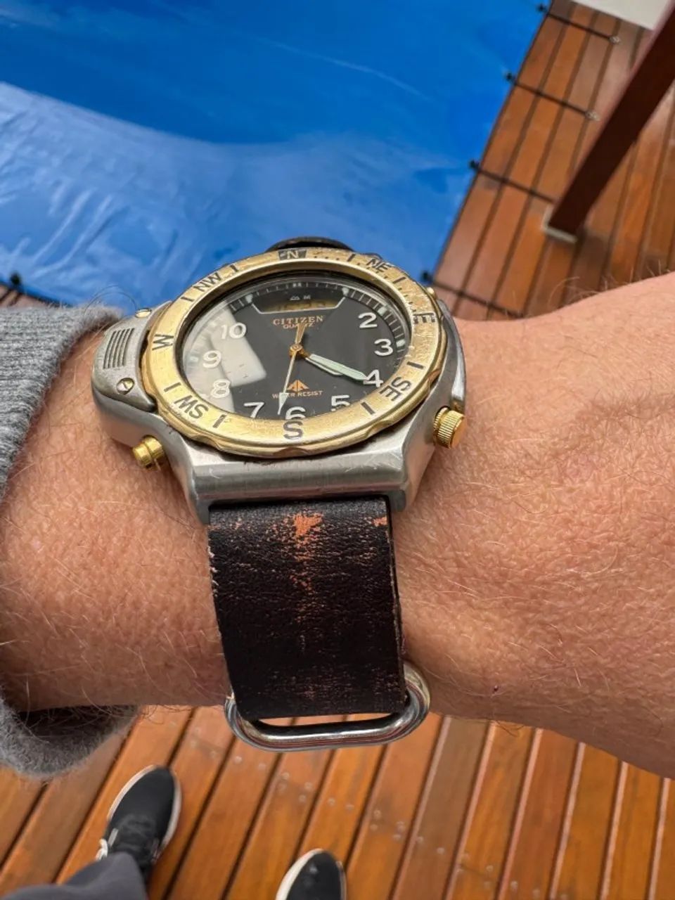 Citizen Altichron C040 Gold - made in Japan - Foto 3