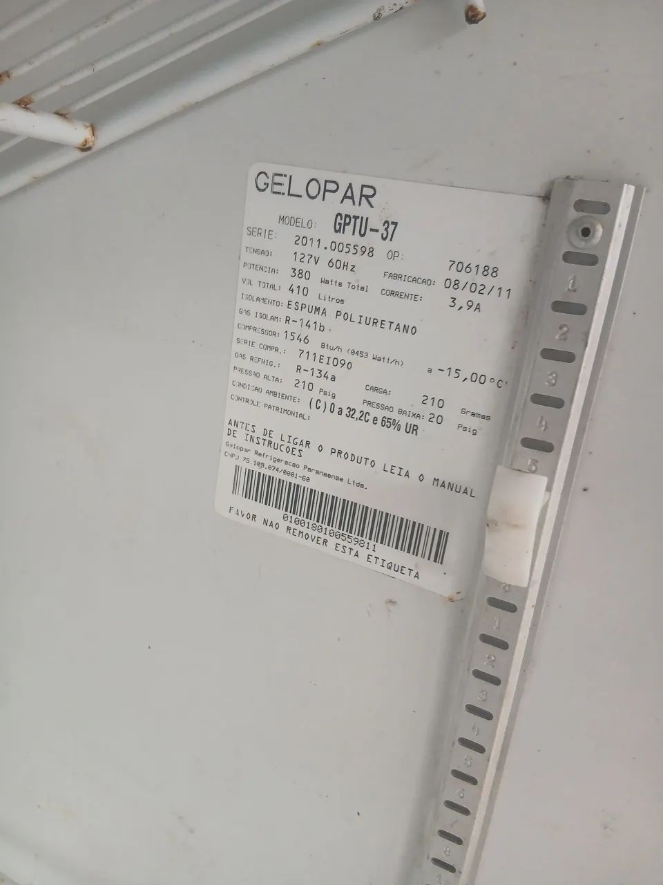 Freezer vertical expositor galopar  - Foto 3