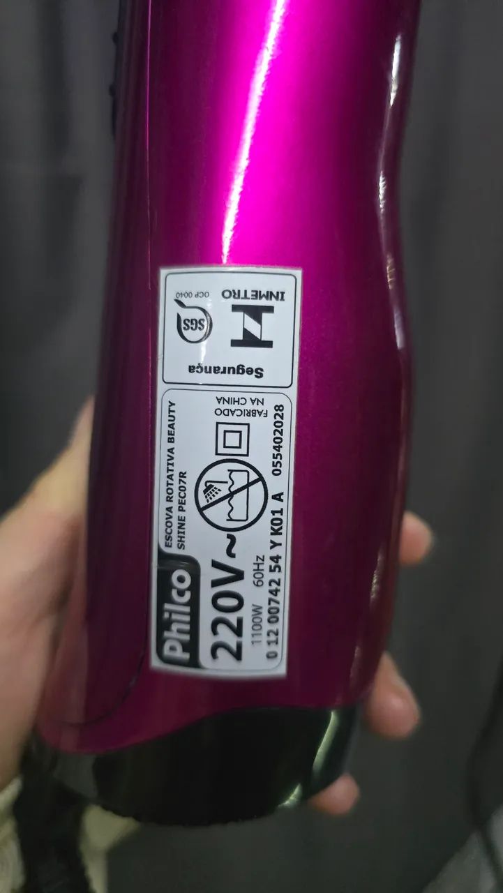 Escova modeladora giratória philco - Foto 4