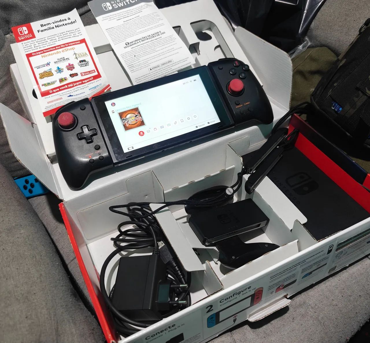Aceito Ofertas Nintendo Swith V2 Com Assessórios Novo na Caixa ! - Foto 2