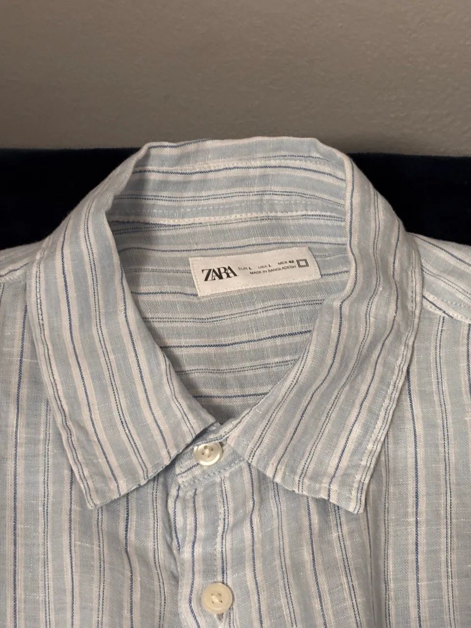 Camisa social de linho Zara - Foto 2