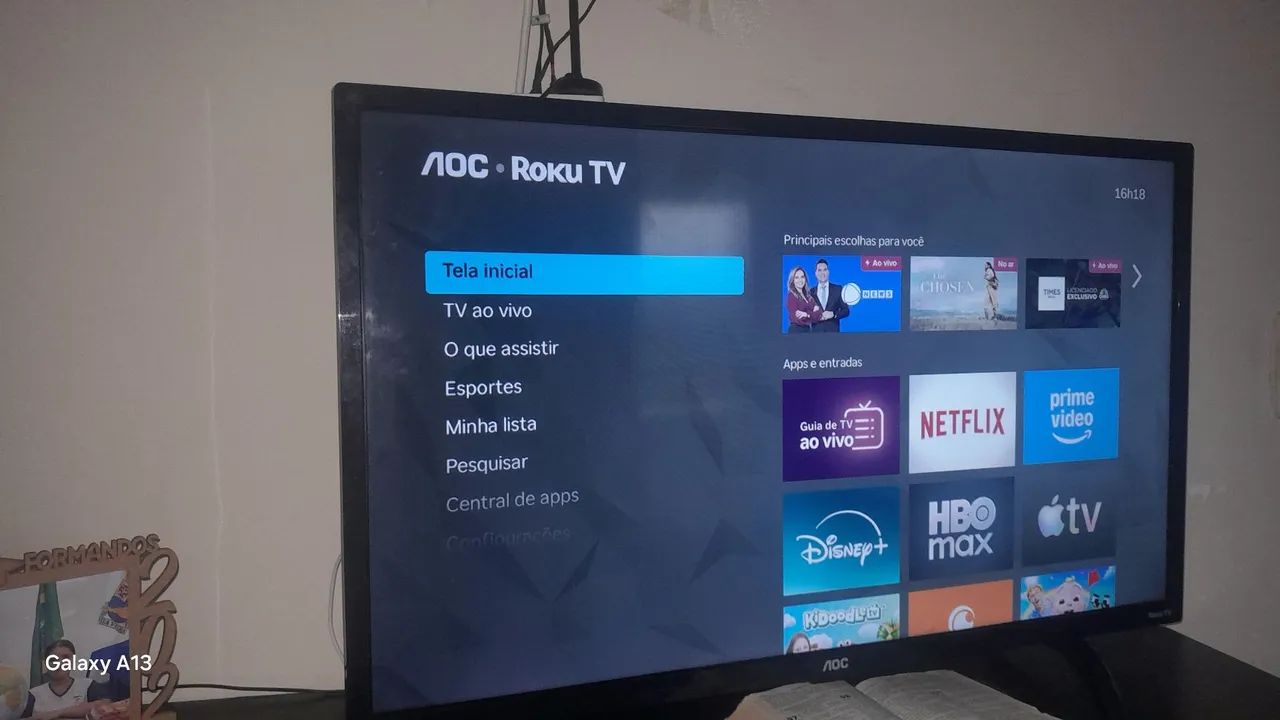 Tv smart Aoc Roku 32