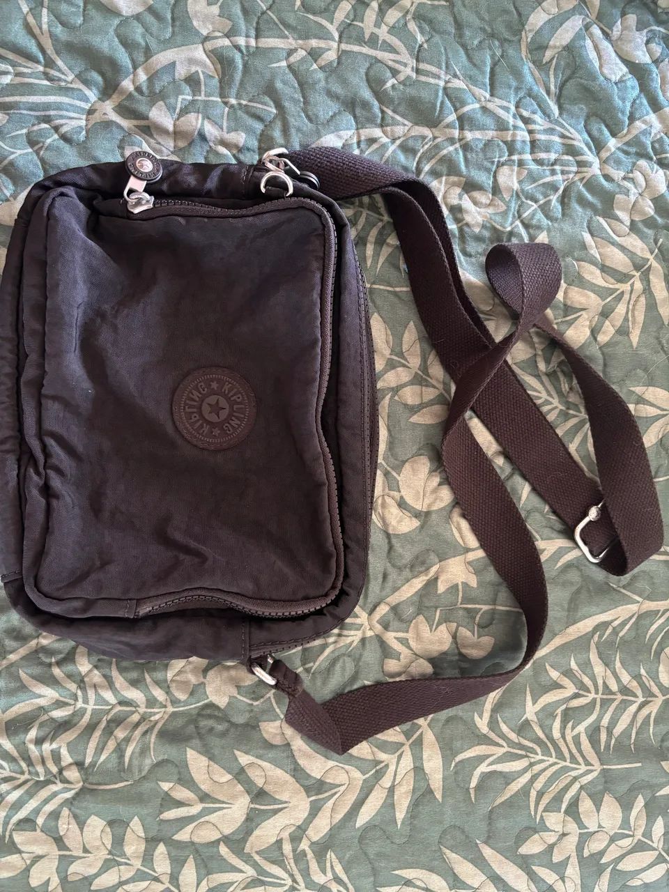 Bolsa de Ombro Kipling Preta