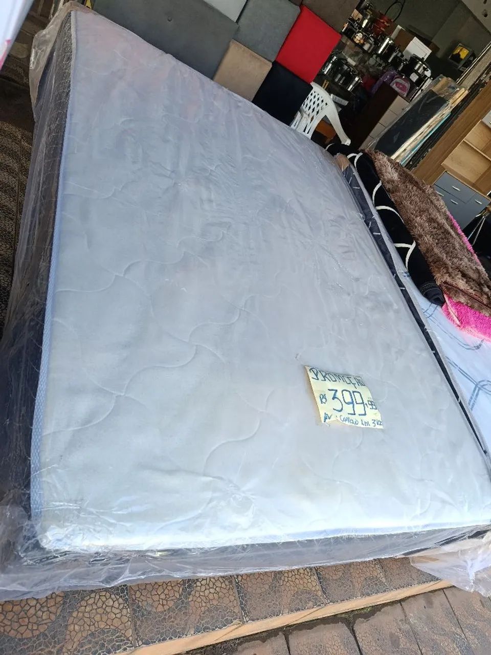 Cama de casal acoplada 