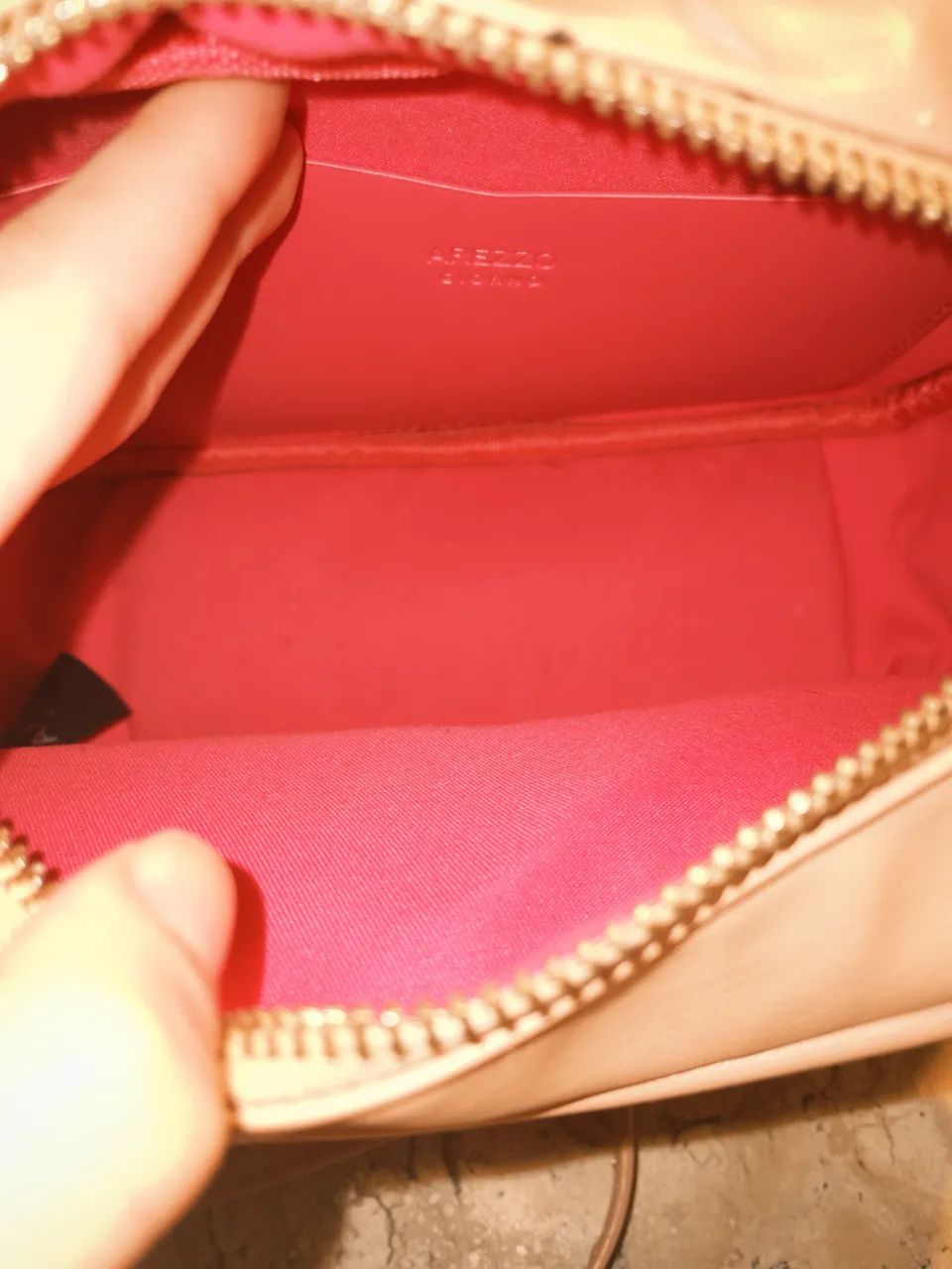 Bolsa Arezzo Original Bege Matelassê | Excelente Estado - Foto 4
