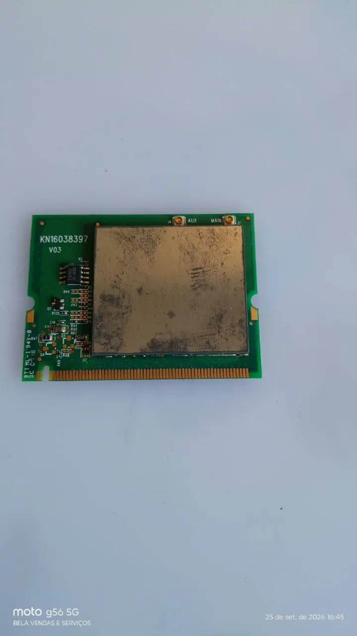 Placa Raríssima Wi-fi De Notebook Itautec Infoway Wn2302a - Foto 2
