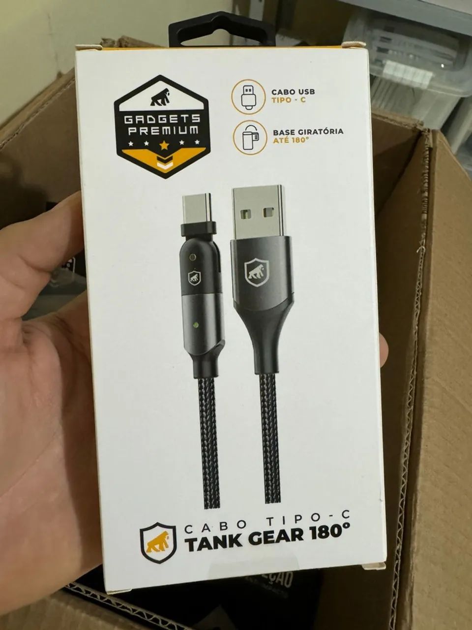 Cabo Tipo-c Tank Gear 180° Gshield 